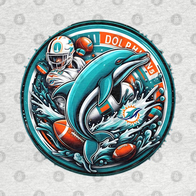 Miami Dolphins Winners Zone by TeeVee